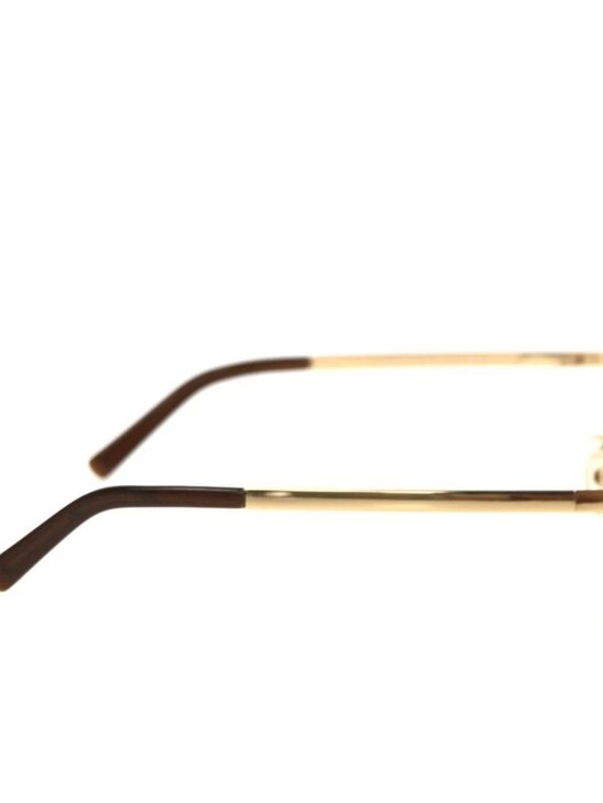 CHANEL CC Logo Rhinestone Rimless Sunglasses 4092-B Plastic Metal GHW 63RL930 main image 8